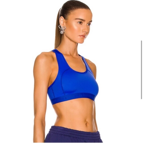 Balenciaga sport logo blue bra crop size medium - Picture 2 of 3